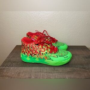 Puma MB.01 “Thermal” Basketball Shoes.
- Size 11.5 Men.